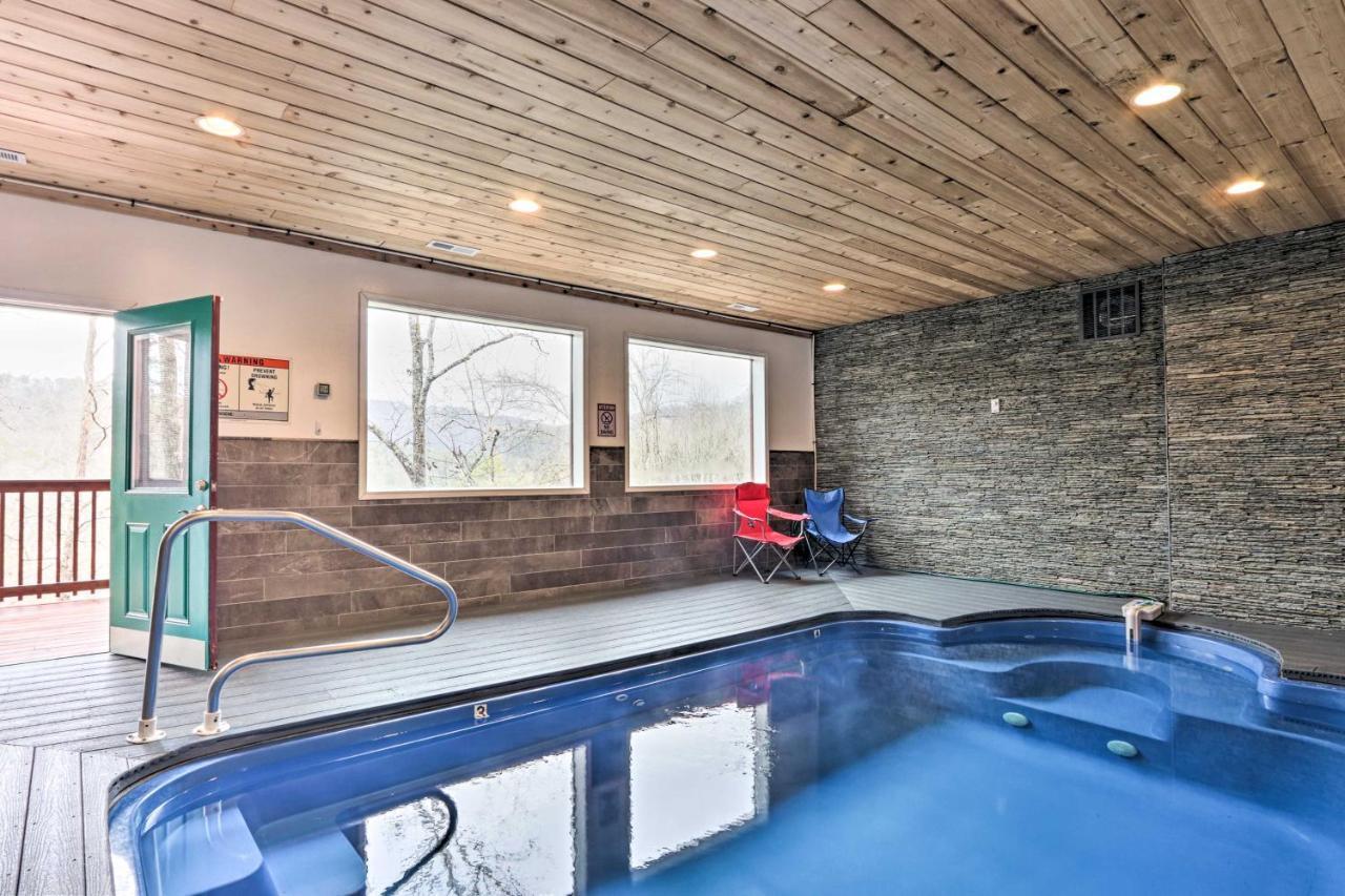 Pigeon Forge Cabin Sauna, Saltwater Pool And Views! Sevierville Exterior foto