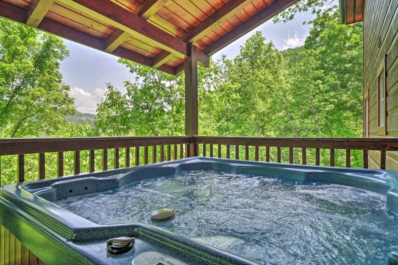 Pigeon Forge Cabin Sauna, Saltwater Pool And Views! Sevierville Exterior foto