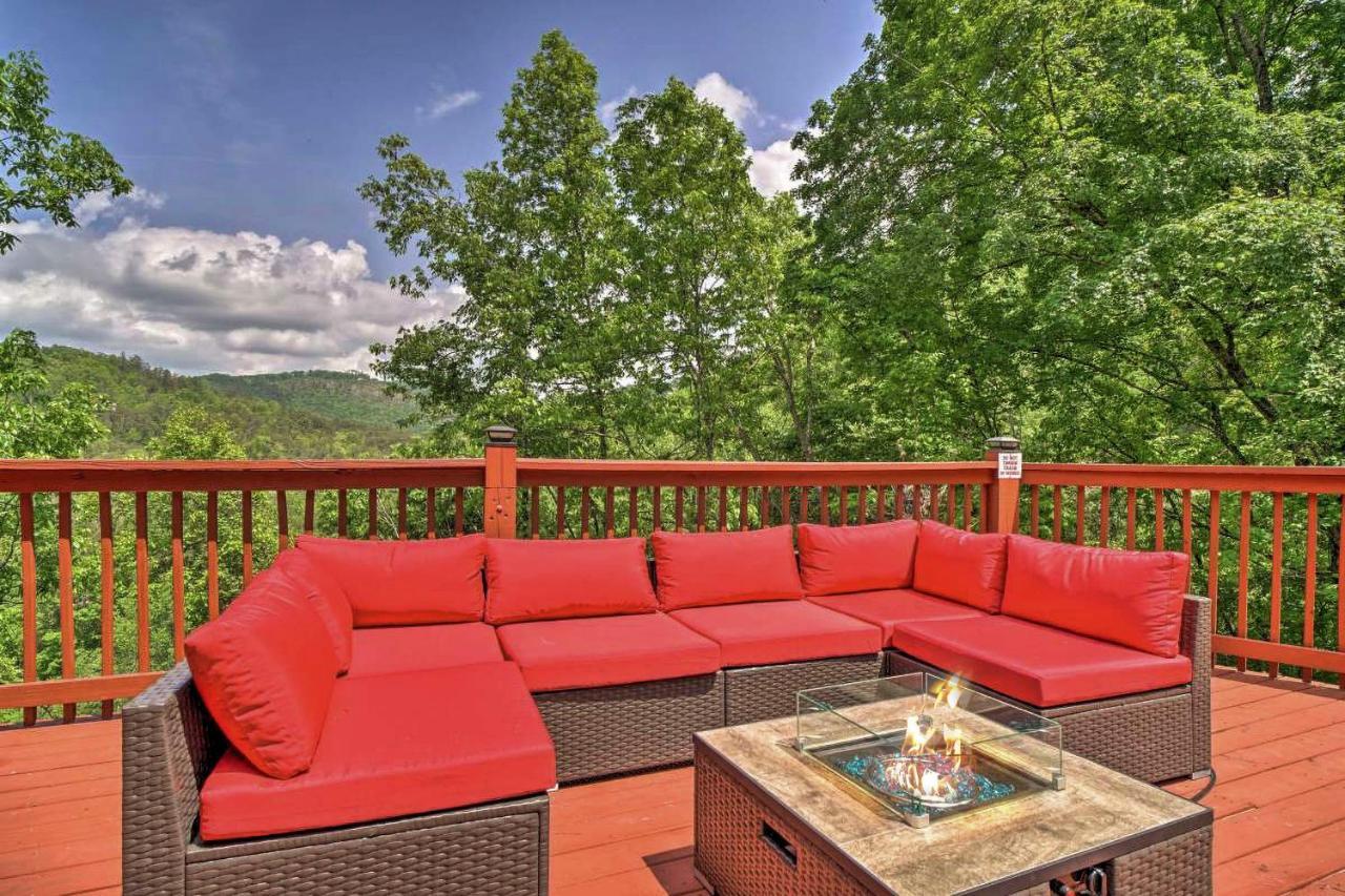 Pigeon Forge Cabin Sauna, Saltwater Pool And Views! Sevierville Exterior foto